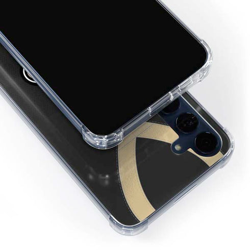 NFL New Orleans Saints Team Jersey Galaxy A35 5G Clear Case